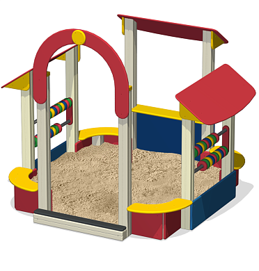 песочный дворик пс-06.10 для детской площадки