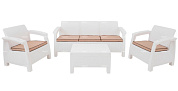 комплект мебели tweet terrace set max белый уличный