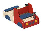 песочница машинка пс-34.1 для детской площадки