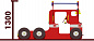 Песочный дворик Пожарная машина 05205 для детской площадки