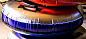 Надувные санки-тюбинг RT Neo со светодиодами синий 105 см