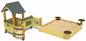 песочный дворик мк-01 для детской площадки