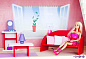 Набор текстиля Paremo для розовых домиков серии Вдохновение и Муза