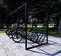 Велопарковка Велостоп-7 17007 для парков и уличных площадок