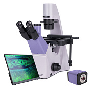 микроскоп levenhuk magus bio vd300 lcd биологический инвертированный цифровой