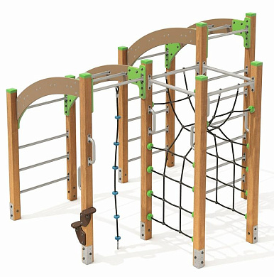 спортивный комплекс h24.09309 для детской спортивной площадки