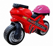 каталка coloma 46765 -мотоцикл moto mx со шлемом