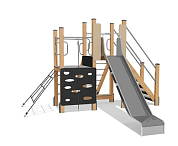 детский игровой комплекс вст 5508/1 для уличной площадки