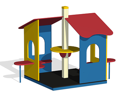 Домик-беседка Весна ПС-59.1 для детской площадки