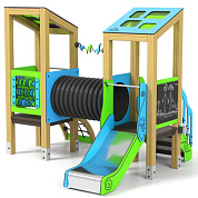 игровой комплекс лд071003м для детей 2-4 года для уличной площадки