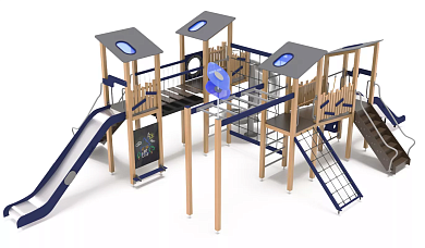 игровой комплекс оптимум-эко ик.009 для детской площадки