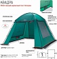 Палатка-тент GREENELL Квадра