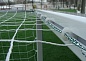 Ворота футбольные SP-2410AL алюминиевые с сеткой и клипсами, 1,20х0,8м