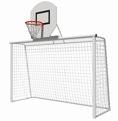 ворота для гандбола с баскетбольным щитом 12015 для игровой спортивной площадки