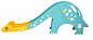 Детская горка Pituso Динозавр L-KL01