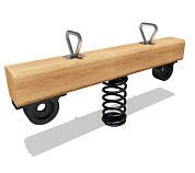 качалка-балансир на пружине вст 5847/1 для детской площадки