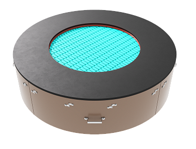 Встраиваемый батут Круг 160 пластиковый для детских площадок