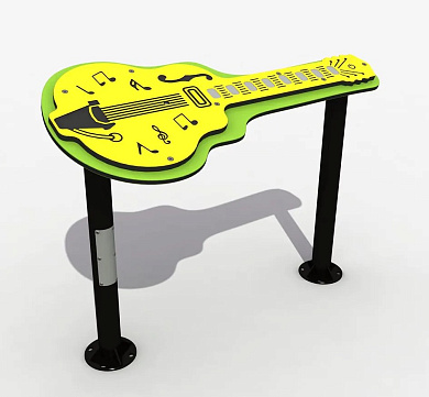 музыкальный макет гитара для детской площадки