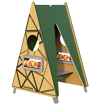 Игровой домик Romana 057.71.10 для детских площадок