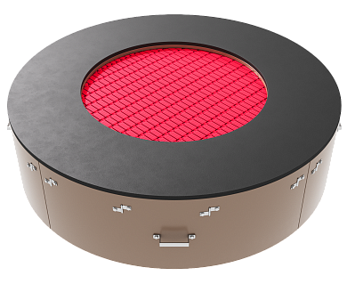 Встраиваемый батут Круг 160 пластиковый для детских площадок