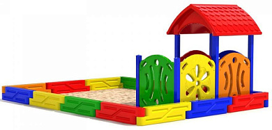 песочный дворик 2 для детской площадки