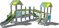 Детский городок Тула Papercut ДГ107.00.1.1 для игровых площадок 3-7 лет
