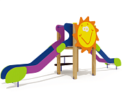 горка двойная солнышко 08412.24 для детской площадки