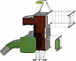 Детский городок Фиджи Papercut ДГ008.1.1 для игровых площадок 7-12 лет