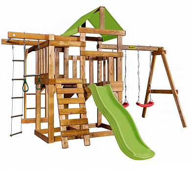 детская площадка babygarden play 7 с балконом и рукоходом bg-pkg-bg23-lg