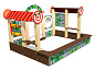 Песочный дворик Робин Гуд У1 П073 для детской площадки