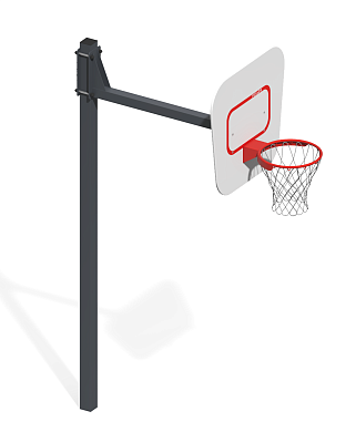 баскетбольная стойка со-05к2 для детской площадки