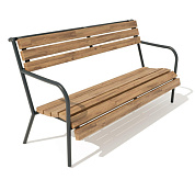 диван парковый 01027.24 для улицы