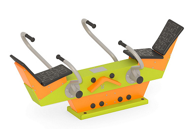 Тренажер Romana Гребной сдвоенный 208.13.10 для спортивной площадки