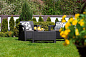 Комплект мебели Keter Corfu II Weekend Set графит садовый