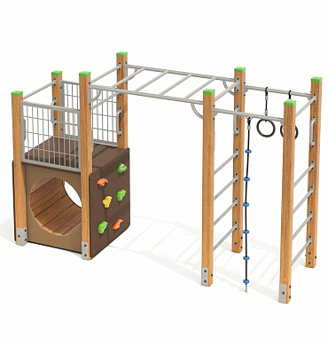 спортивный комплекс h24.09306 для детской спортивной площадки