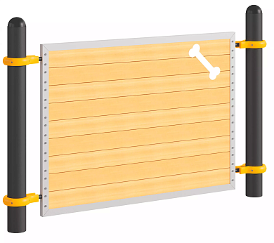 барьер тс.п005 1200 для собачьих площадок