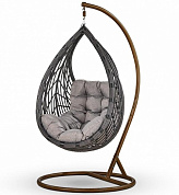 подвесное кресло афина-мебель n886-w72 dark grey