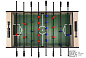 Настольный футбол - кикер BFG Compact 48 Йоркшир 4 фута