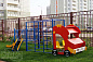 Макет-комплекс Пожарная машина ИМ035 для детских площадок