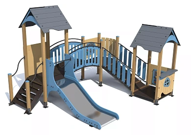 игровой комплекс дг.мк.04 для детской площадки
