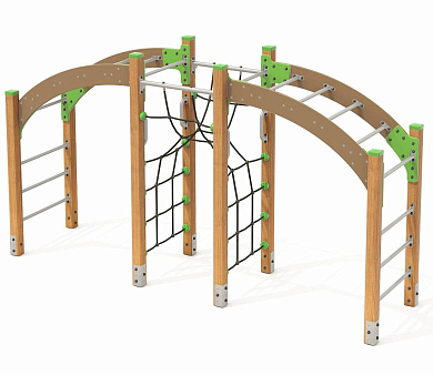 спортивный комплекс h24.09303 для детской спортивной площадки