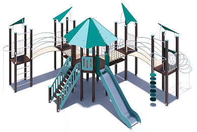 игровой комплекс plywood ик.пв010 для детской площадки