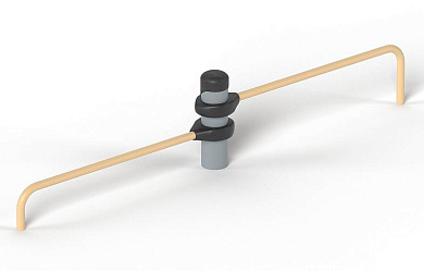 Упоры для отжиманий Romana 501.78.01 для уличных спортивных площадок