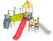 детский игровой комплекс romana 101.09.19 для детской площадки