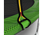 Батут DFC Trampoline Fitness с сеткой 16FT зеленый