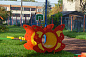 Лаз Труба-Бабочка ЭЛ024 для детской площадки