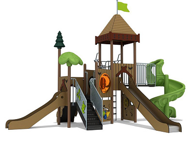 игровой комплекс икф-038 для детской площадки