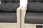 Комплект мебели B:rattan Manchester Set 2 серый уличный