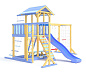Детская деревянная площадка Савушка 15 color-2 для дачи