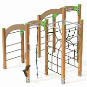 спортивный комплекс h24.09309 для детской спортивной площадки